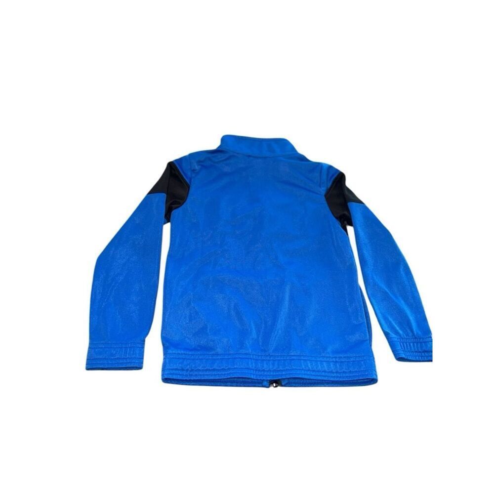 Puma Boys 2-Piece Track Set Blue & Black Zip Jacket Joggers Size 5 - Picture 6 of 12